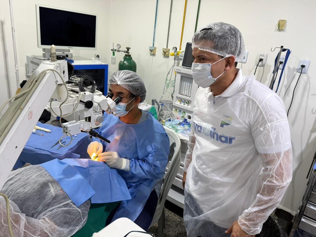 No momento, você está visualizando Mutirão do Novo Olhar leva cirurgias e devolve qualidade de vida a pacientes em Tefé