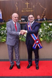 Leia mais sobre o artigo Durante posse, governador Roberto Cidade destaca compromisso com resultados e elenca prioridades para o Amazonas