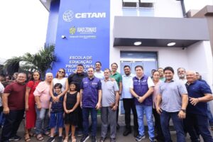 Leia mais sobre o artigo Governador Roberto Cidade inaugura nova unidade do Cetam em Manacapuru