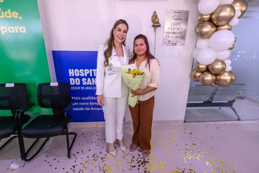No momento, você está visualizando Com a presença da primeira-dama Thaisa Cidade, pacientes celebram vitória contra a leucemia no Hospital do Sangue
