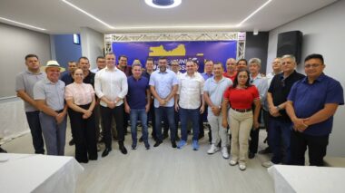 Wilson Lima reúne prefeitos e vice-prefeitos da federação União Progressista no Amazonas