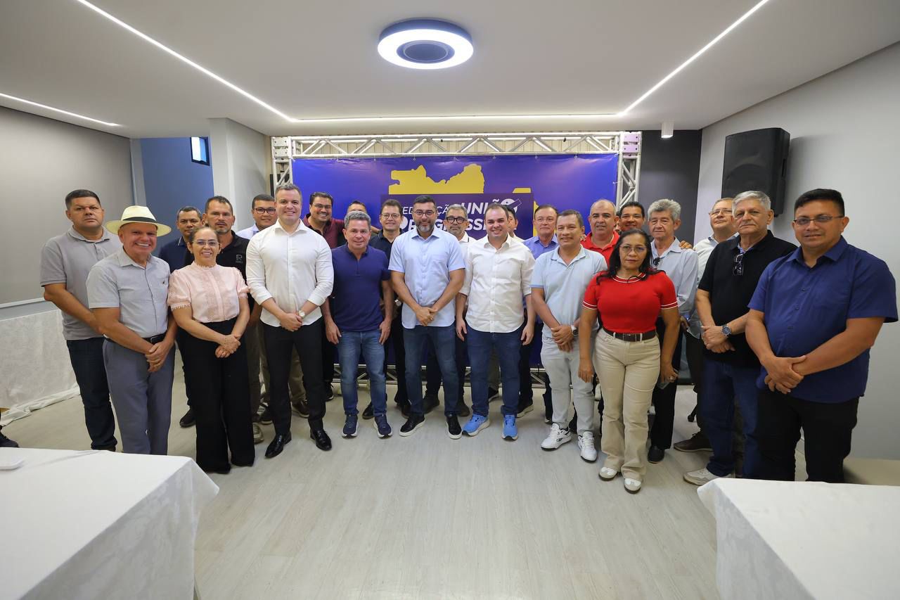 No momento, você está visualizando Wilson Lima reúne prefeitos e vice-prefeitos da federação União Progressista no Amazonas