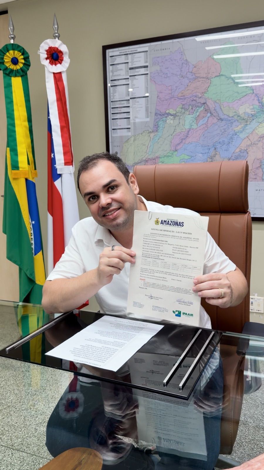 No momento, você está visualizando Governo do Amazonas emite licença que permite avanço das obras em parte do “trecho do meio” da BR-319