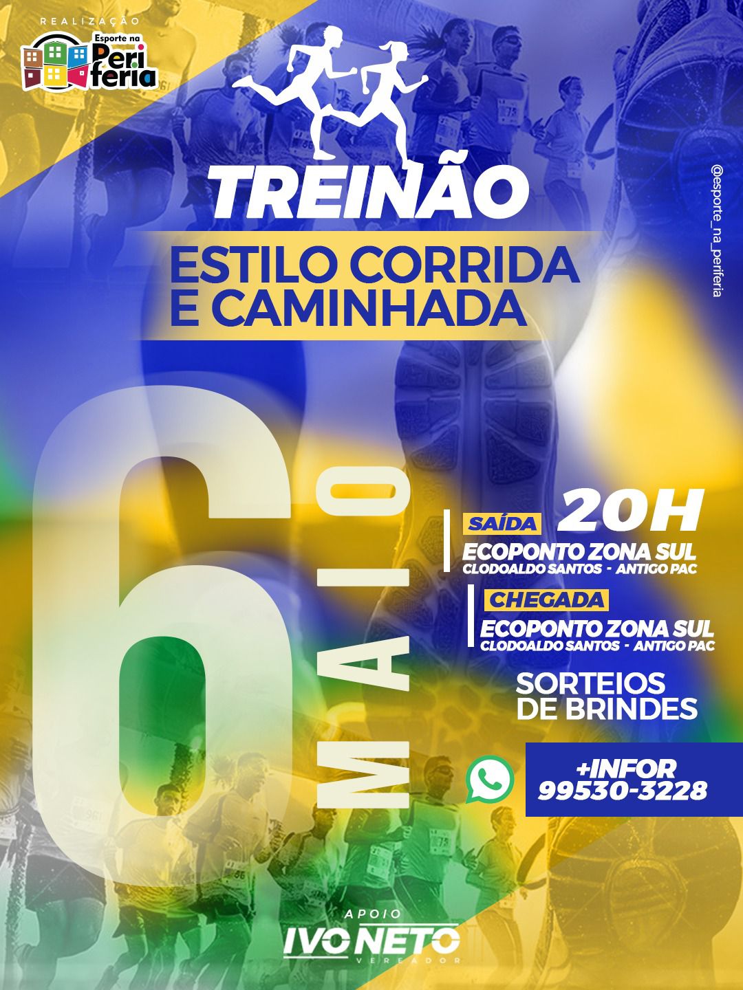 No momento, você está visualizando Zona Sul vira ponto de encontro para corrida e caminhada em Manaus