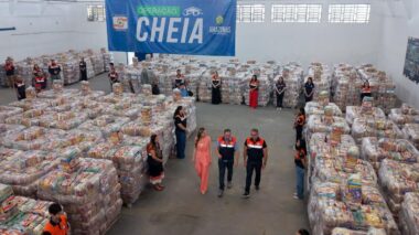 Operação Cheia 2026: Governador Roberto Cidade fortalece ações de ajuda humanitária com envio de 598 toneladas de alimentos para municípios do Juruá e Purus