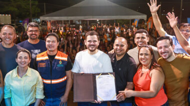 Prefeito Renato Junior assina ordem de serviço para revitalização do Campo da Torre e amplia acesso a práticas esportivas e de lazer para os moradores da zona Norte