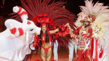 Festival de Parintins 2026: Garantido encerra o festival com “Parintins, Terra Encantada” e a despedida histórica de Isabelle Nogueira