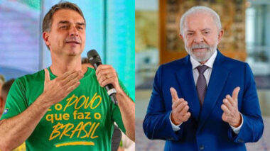 Flávio Bolsonaro explode em pesquisa e vence Lula que cai em abismo, veja dados