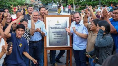 Governador Roberto Cidade inaugura mais uma ponte do Programa Estadual de Construção de Pontes, para integração viária de Manaus