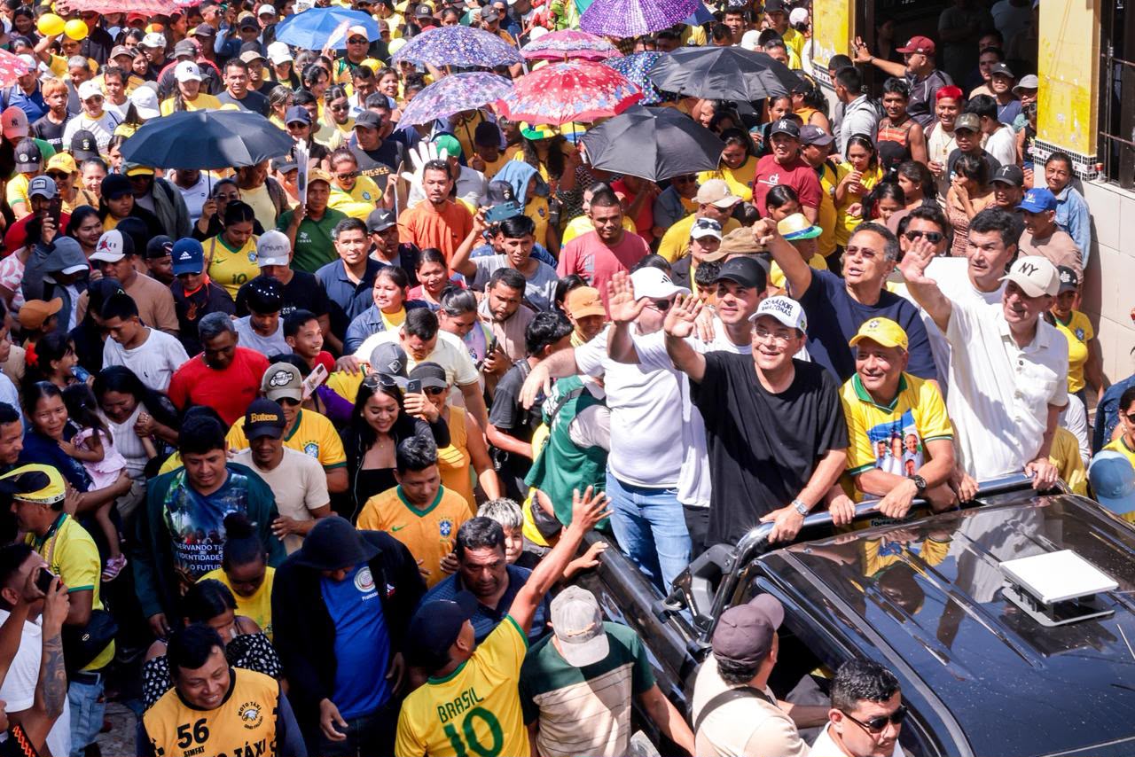No momento, você está visualizando Alto Solimões recebe Eduardo Braga com grande apoio da população e agenda de entregas em seis municípios