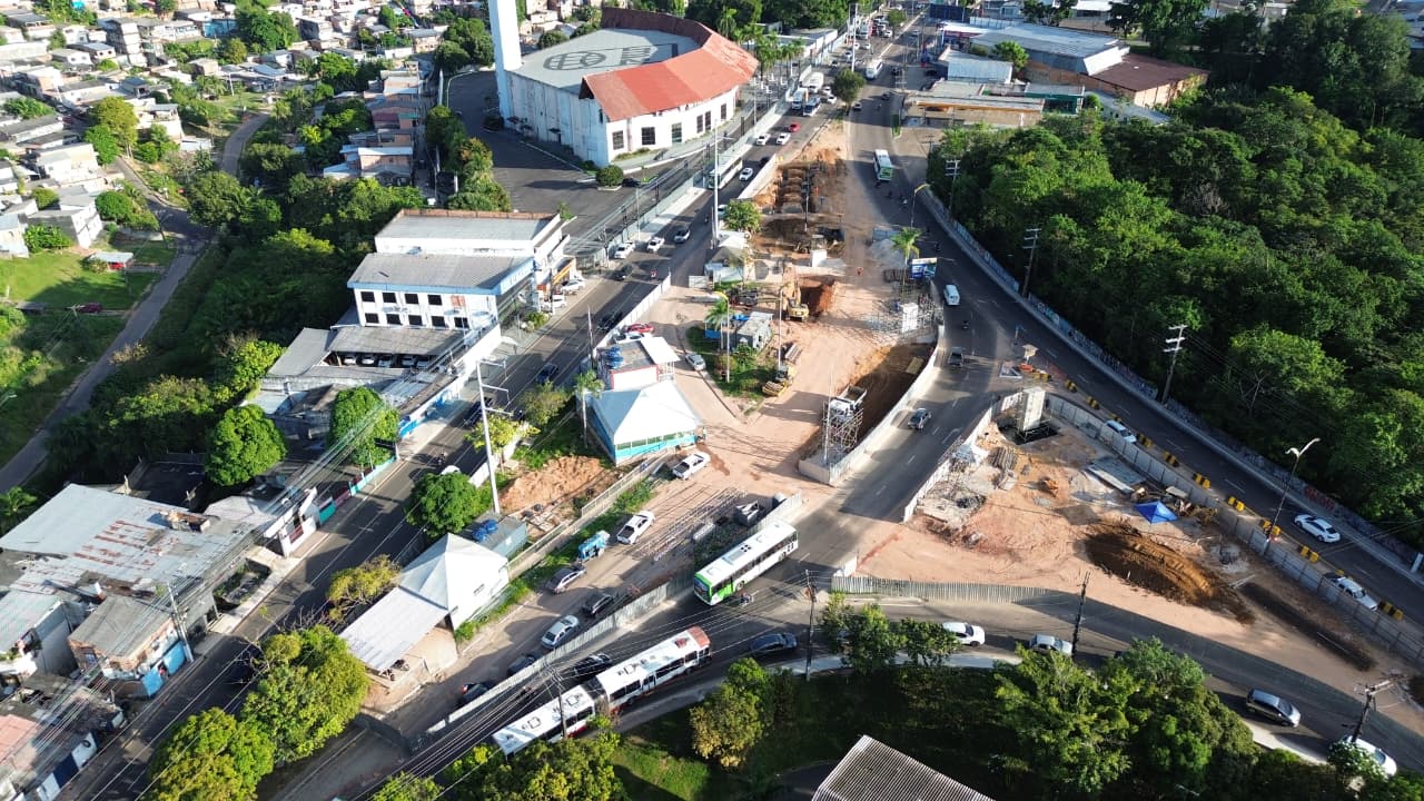 No momento, você está visualizando Prefeitura de Manaus amplia obras do complexo viário Passarão e reforça mobilidade na zona Oeste