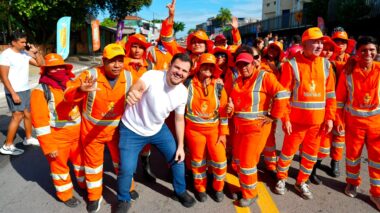 Prefeito Renato Junior estreia faixa liberada itinerante no Cidade de Deus, apresenta balanço preliminar das ações do ‘Manaus que a Gente Cuida’ e anuncia extensão dos serviços