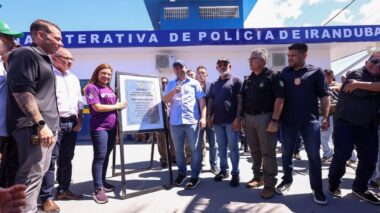 Em Iranduba, governador Roberto Cidade inaugura delegacia revitalizada e ampliada