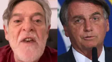 José de Abreu ataca Jair Bolsonaro e o chama de ‘canalha’