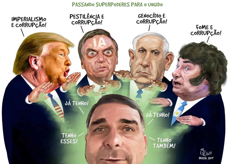 No momento, você está visualizando Bolsonaro se desvia de Moraes, mas Flávio fica em situação delicada
