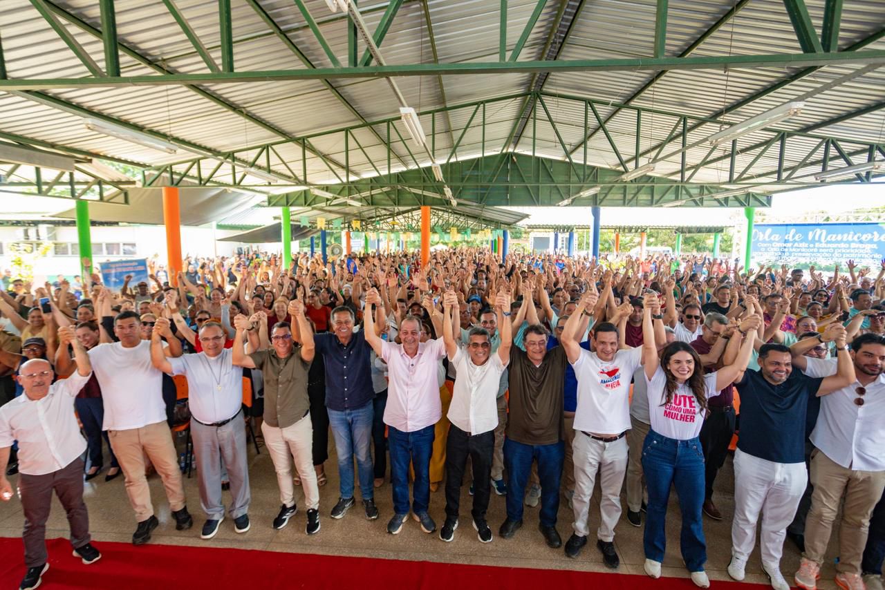 No momento, você está visualizando Omar Aziz e Eduardo Braga inauguram três portos no interior do Amazonas no mesmo dia e fiscalizam obra na BR-319, em Humaitá