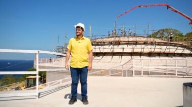 Prefeito Renato Junior vistoria avanço das obras do parque Encontro das Águas Rosa Almeida e destaca o potencial do espaço como novo eixo turístico na zona Leste