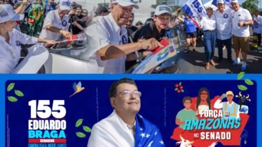 A Força do Amazonas: campanha de Eduardo Braga apresenta nova marca e música que exalta o estado