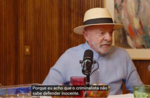 Leia mais sobre o artigo OAB-SP repudia fala de Lula de que advogado criminalista não sabe defender inocente