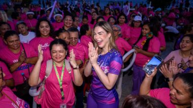 Primeira-dama Thaisa Cidade reforça importância da proteção às mulheres durante abertura do Agosto Lilás