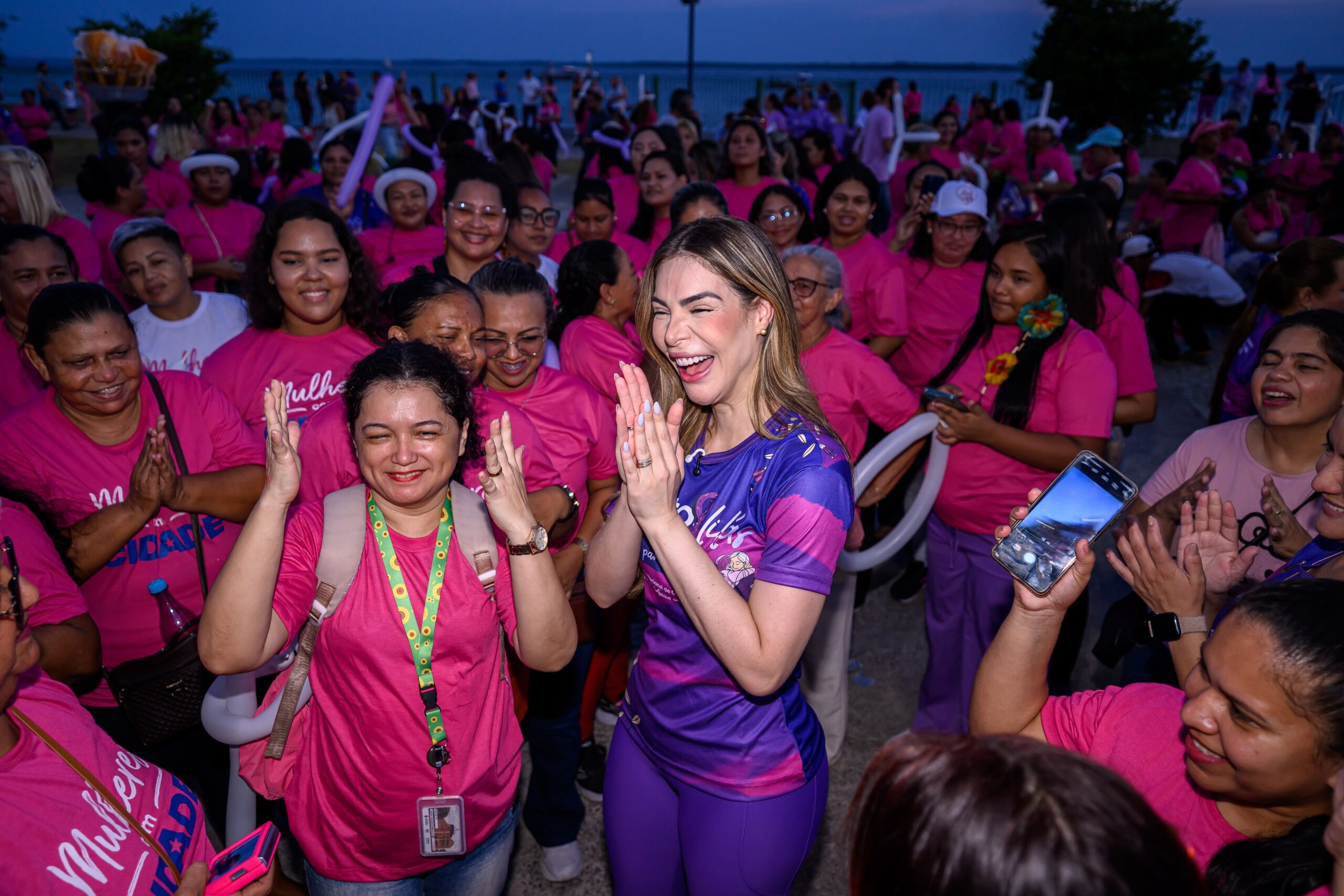 No momento, você está visualizando Primeira-dama Thaisa Cidade reforça importância da proteção às mulheres durante abertura do Agosto Lilás