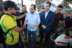 Leia mais sobre o artigo No Governo Roberto Cidade, polícia tira das mãos dos infratores, em média, duas motocicletas roubadas por dia