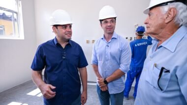 Roberto Cidade vistoria obras de revitalização do SPA Eliameme Rodrigues Mady e do Hospital Tropical