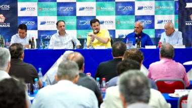 Prefeito Renato Junior reúne comerciantes na CDL e anuncia medidas de desburocratização reforçando ações de revitalização do Centro de Manaus
