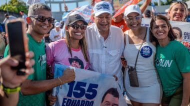 “Que venha a vitória das políticas públicas e das propostas para enfrentar os desafios do Amazonas”, diz Braga ao abrir campanha com grande adesivaço na Zona Oeste de Manaus