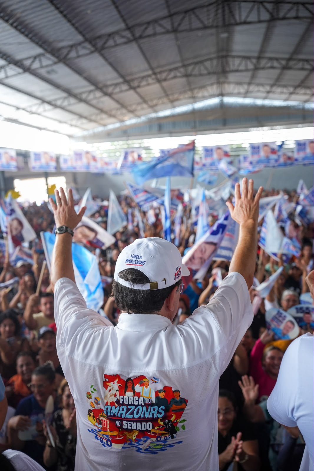 No momento, você está visualizando Braga dispara na frente, chega a 38% e abre 17 pontos para o segundo lugar na corrida ao senado.