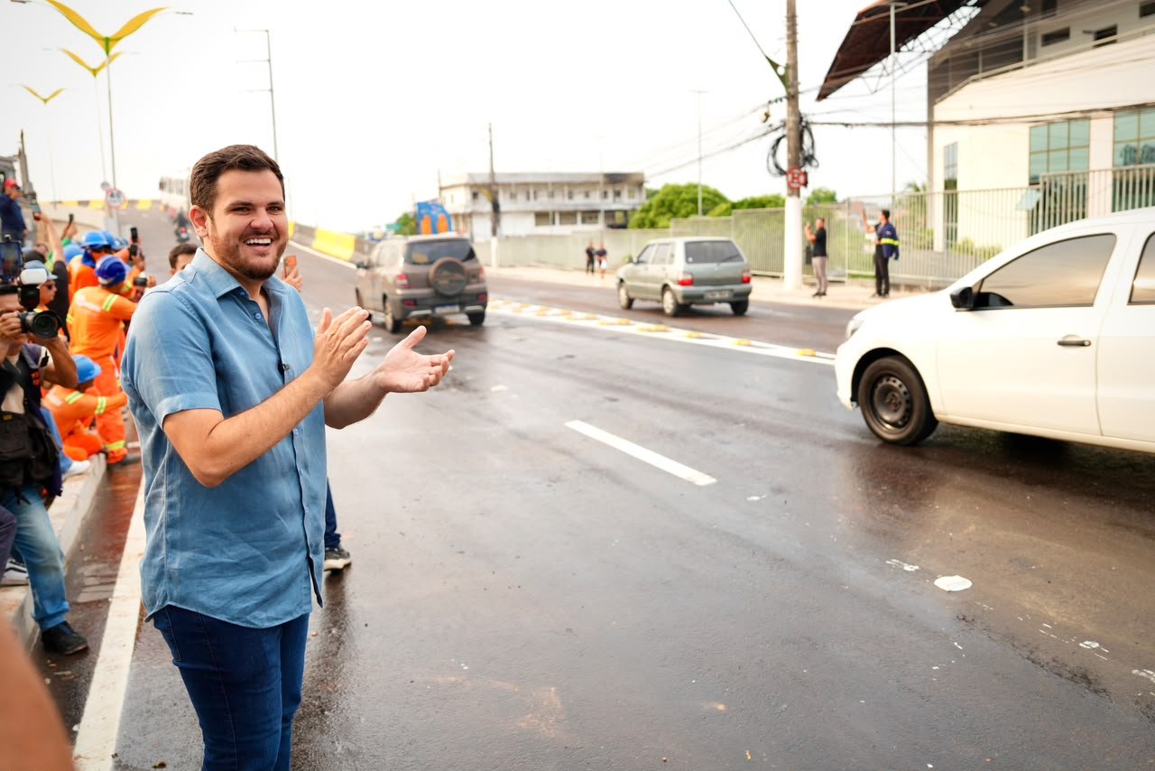 No momento, você está visualizando Prefeito Renato Junior completa seis meses de gestão com alça do viaduto Passarão entregue, 45 mil árvores plantadas e obras em todas as zonas